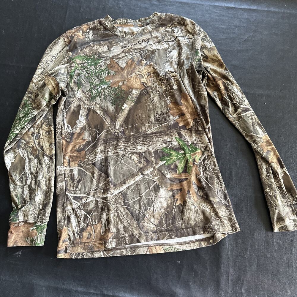 Ranger RealTree Men’s Small Long Sleeve Camouflage T-Shirt Stretchy